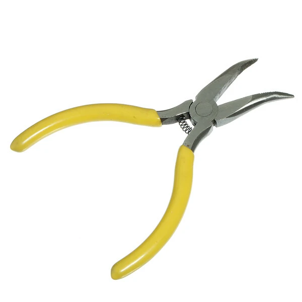 BOSI 5 High Carbon Steel Curved Mini Pliers BS190586 - Precision Grip Tool - Image 2
